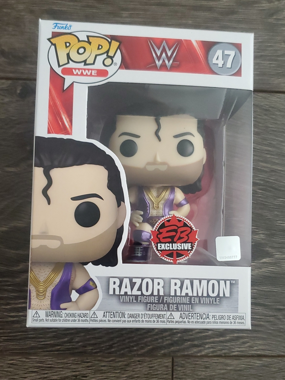 WWE Razor Ramon #47 Funko Pop EB Exclusive